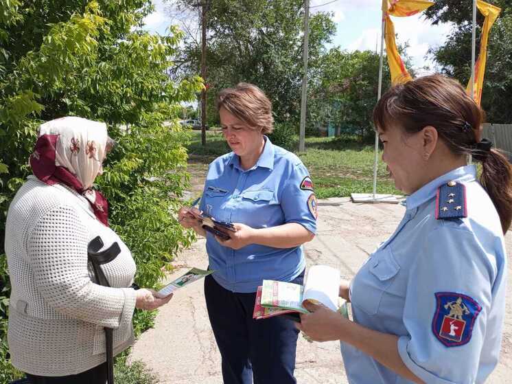 В Волгоградской области проходит акция «Остановим огонь вместе»