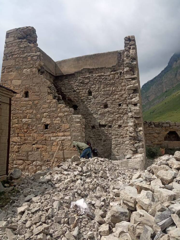 В Ингушетии началась реставрация башенного комплекса Фуртоуг
