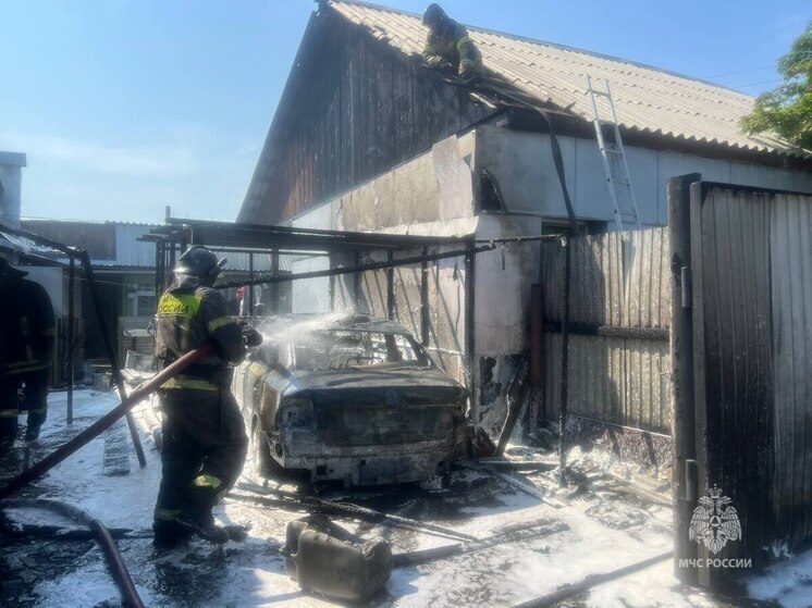 За сутки спасатели справились с девятью возгораниями в Красноярском крае