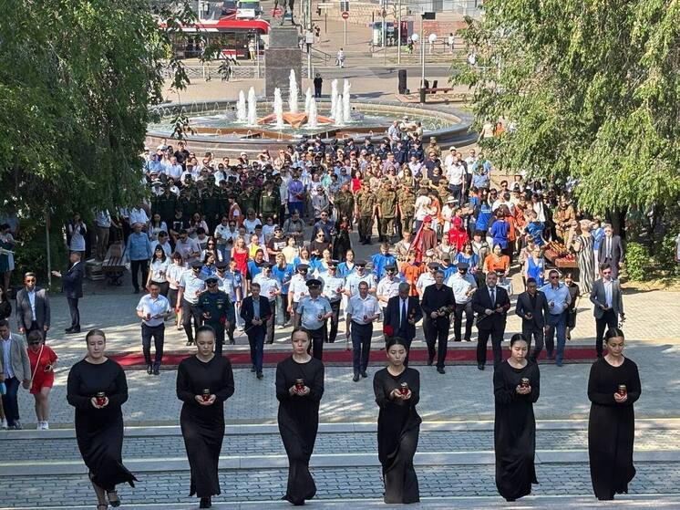 В Улан-Удэ почтили память о Великой Отечественной Войне