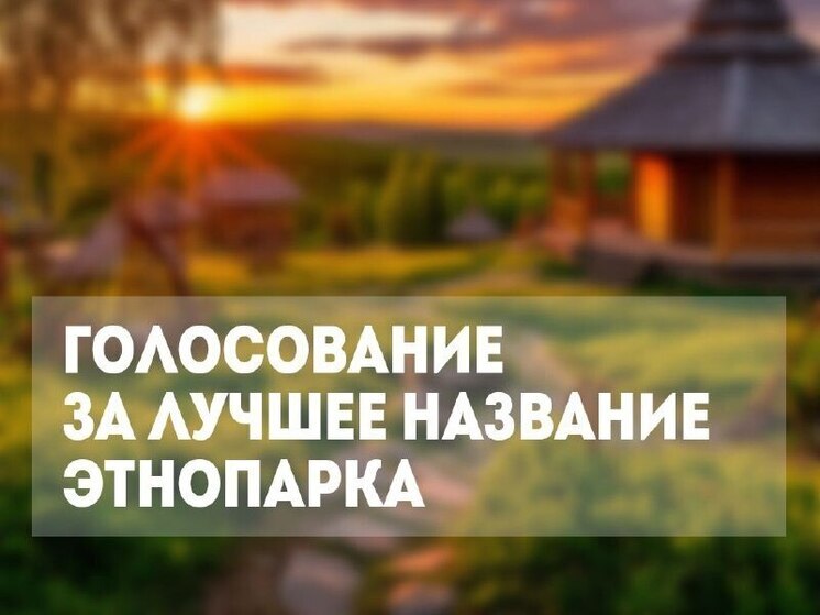 Хабаровчанам предлагают проголосовать за название для нового этнопарка