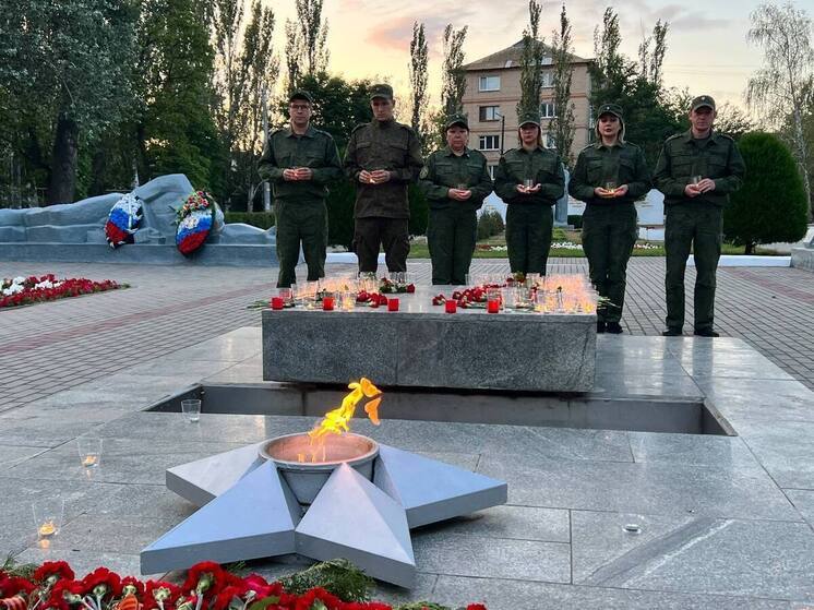 Запорожские следователи приняли участие в акции «Свеча памяти»