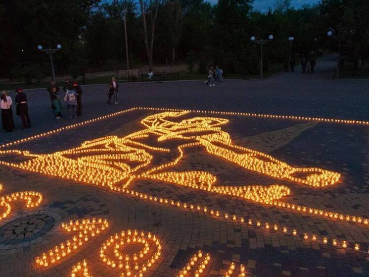 Огненные картины войны зажгли в Луганске