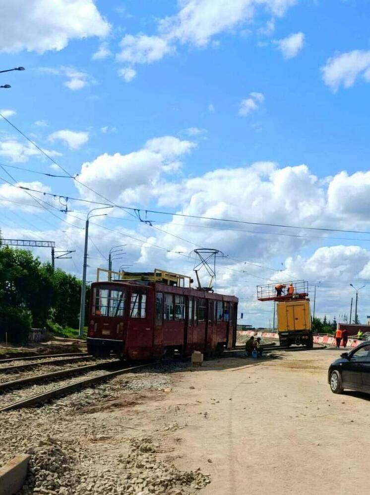 В Казани сегодня должны восстановить движение трамваев по Кировской дамбе