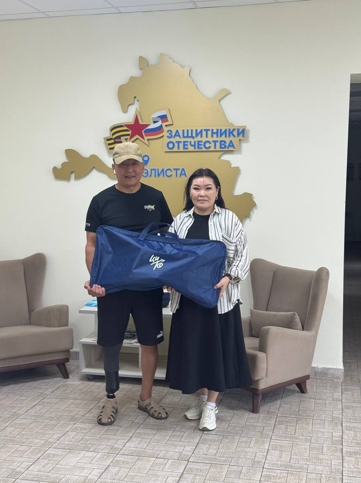 Ветерана спецоперации из Калмыкии обеспечили протезом