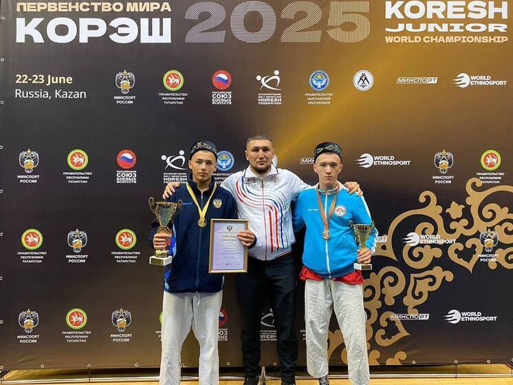 Спортсмены из Башкирии завоевали медали в Казани