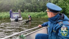 Тамбовские спасатели показали кадры работы на гребном марафоне на реке Цна