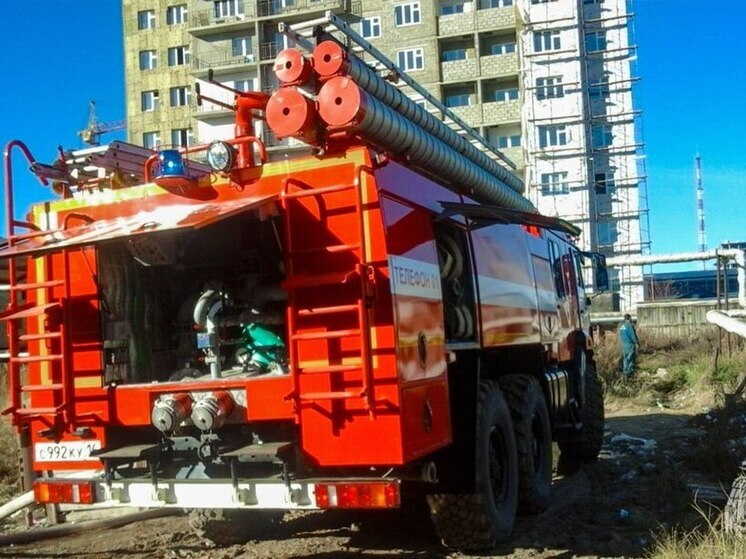 Пожар в Нюрбинском районе: пострадал мужчина