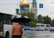 Ночью Омскую область накроет мощный циклон с дождями и грозами