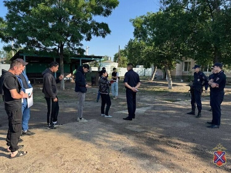 В Волгоградской области проверили более 100 трудовых мигрантов