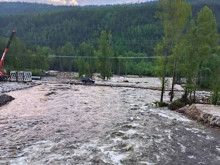 В Муйском районе перекроют дорогу из-за паводка