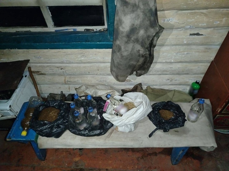 В Чадане во времянке 56-летнего мужчины найдена крупная партия марихуаны