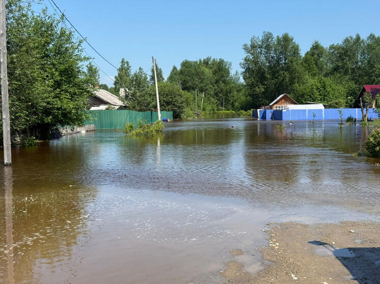  В Верхнебуреинском районе введен режим ЧС из-за подтоплений
