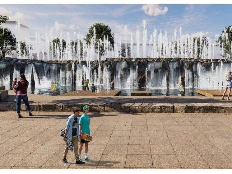 Во Владикавказе появится фонтан-водопад