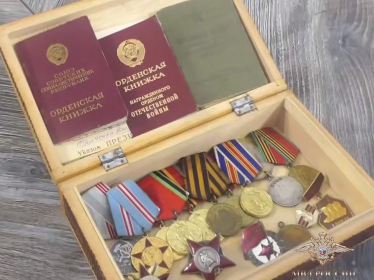 Шкатулку с похищенными из тайника наградами ветерана ВОВ вернули херсонке