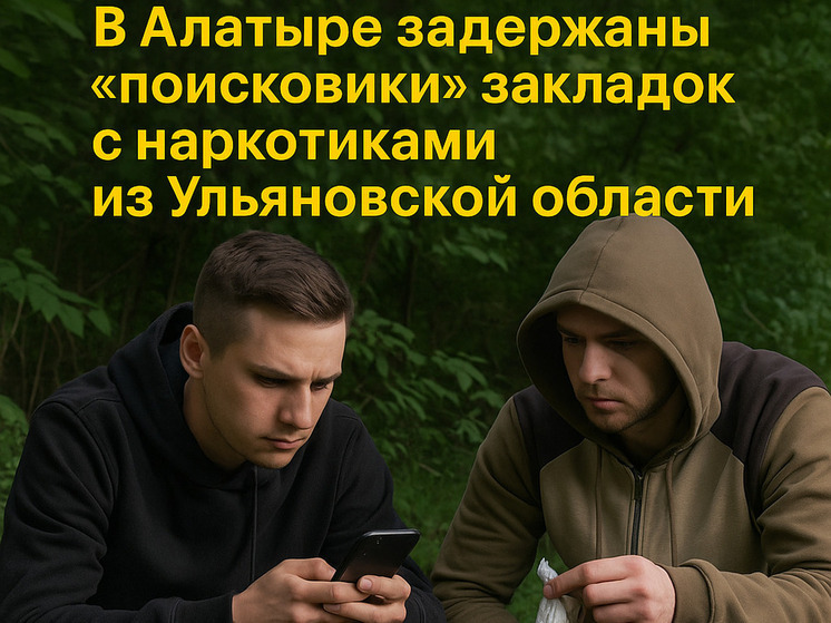 В Алатыре задержаны «поисковики» закладок с наркотиками из Ульяновской области