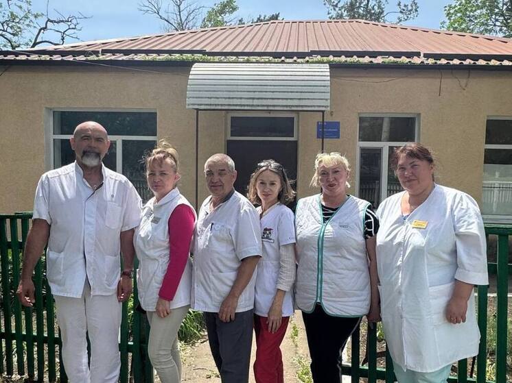 Более 900 пациентов: медики Чувашии завершили миссию в Бердянском районе