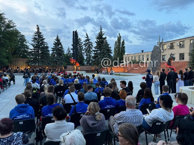 Концерт-реквием состоялся 22 июня на территории мемориального комплекса «Шурф Шахты 4/4 бис»