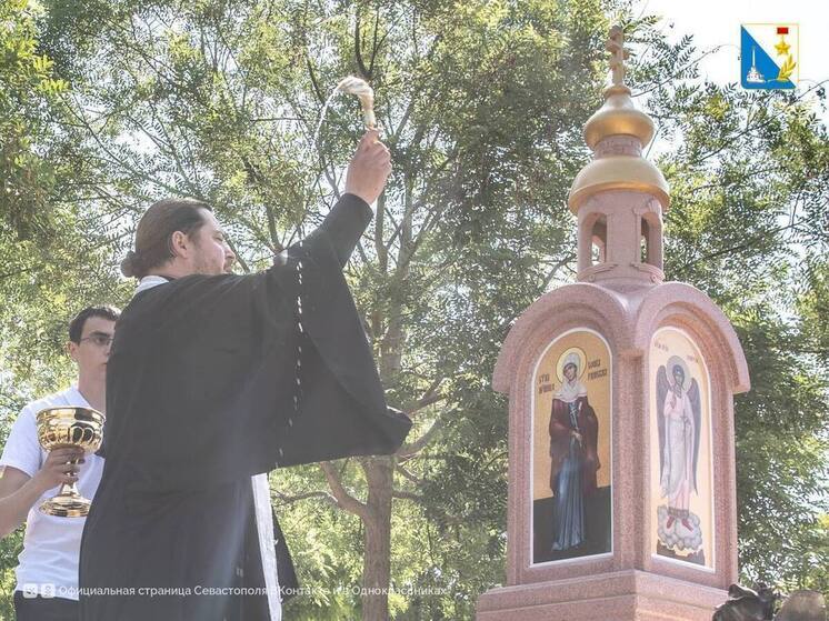 В Севастополе установили часовню в память о погибших от атаки ВСУ