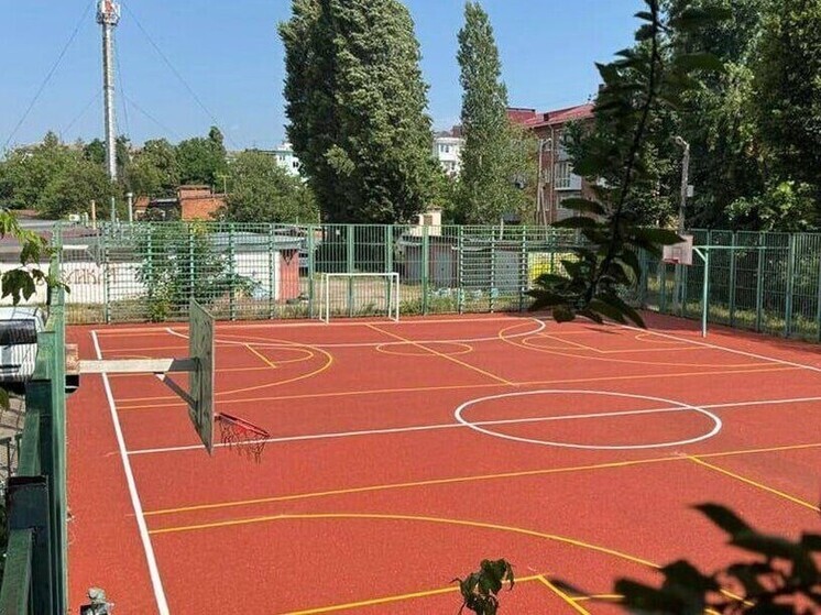В Краснодаре отремонтируют 9 спортплощадок
