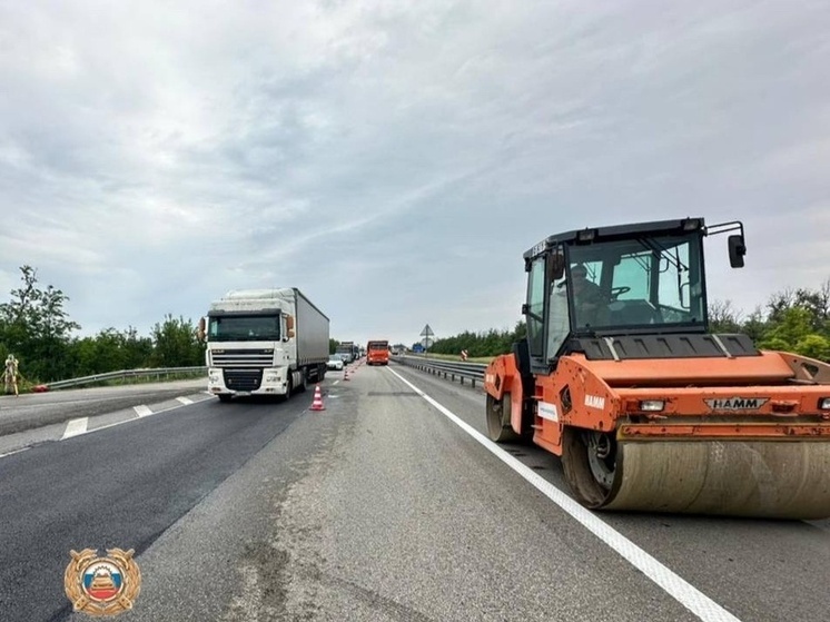 Водителей Ростовской области предупредили о заторах из-за ремонтных работ на трассе М-4