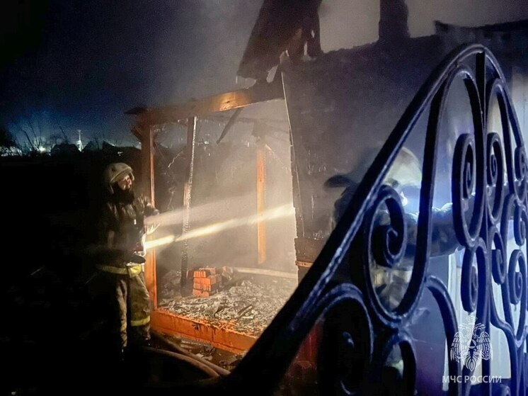 Печка спалила баню жителя Таштыпского района