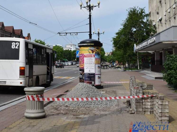 В Хабаровске появятся обновленные остановки на пути от Комсомольской площади до аэропорта