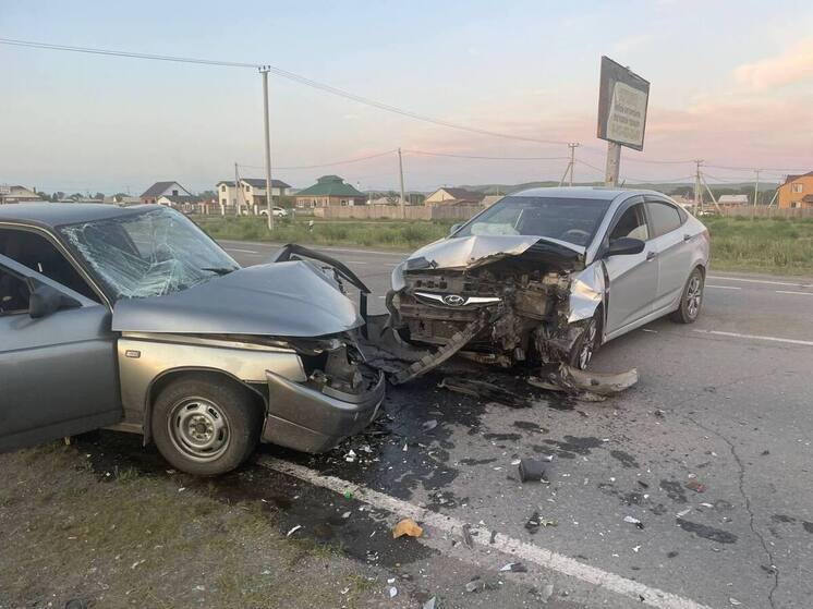 Тяжелые травмы получила нарушительница ПДД в Аскизе