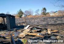 В Приморье мужчина возместит расходы на тушение пожара, возникшего из-за нарушения противопожарного режима