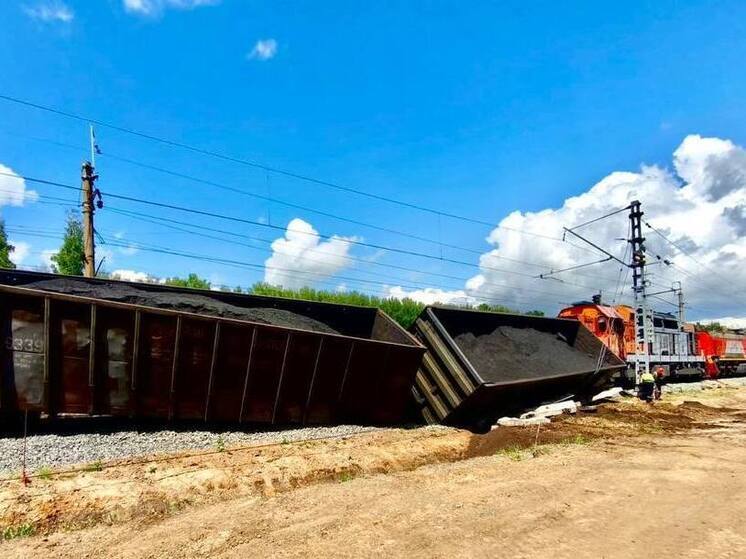 В Новосибирской области прокуратура проверяет обстоятельства схода вагонов