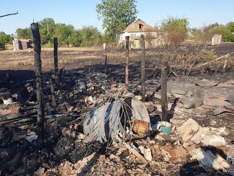 МЧС:  За сутки в Херсонской области произошло 8 пожаров