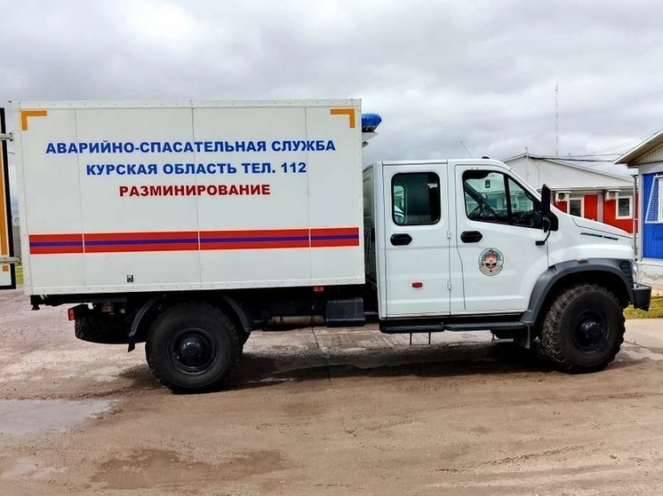 В Курчатове обнаружили артиллерийский снаряд
