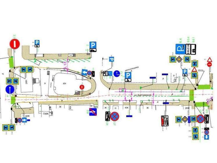 На одной из улиц Калуги ввели двустороннее движение