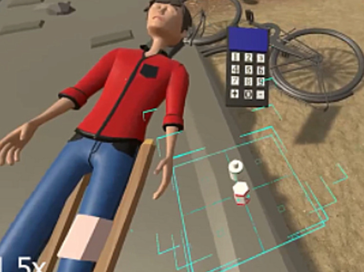 Студенты Новгородского государственного университета создали VR-приложение под названием «Цифровой двойник: Первая медицинская помощь»