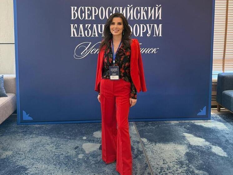 Депутат ЗСК Галина Головченко приняла участие в форуме-фестивале «Быть казаком»