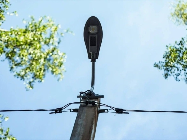 В Смоленске продолжается строительство нового уличного освещения