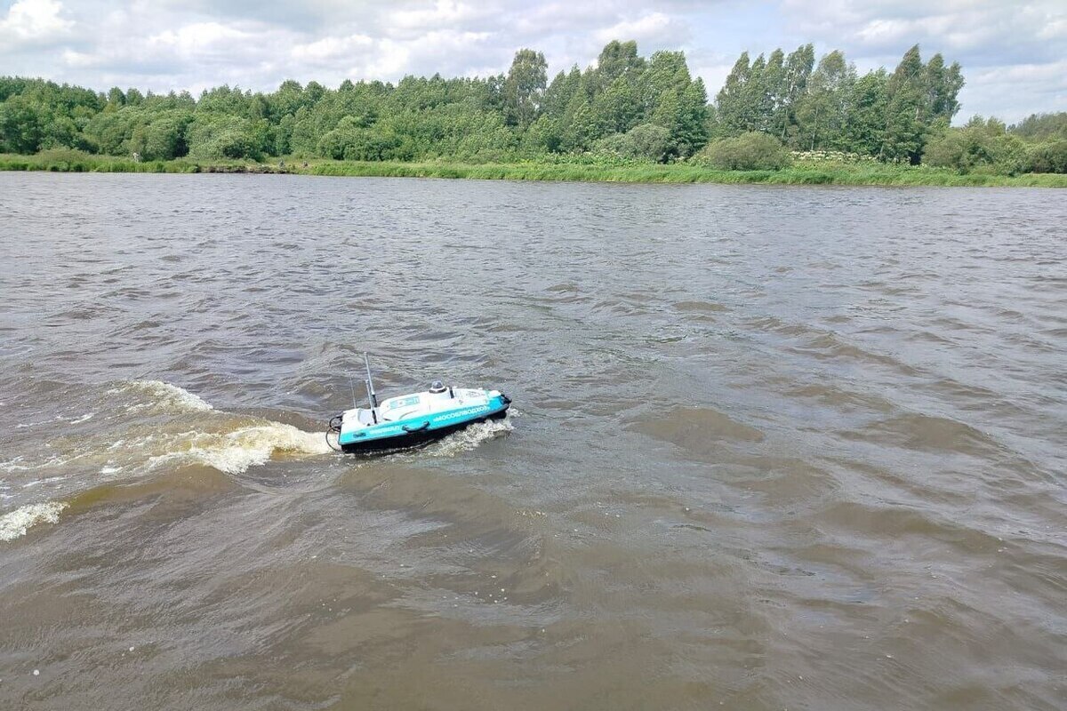 Дроны запустили для исследования донных отложений подмосковных водохранилищ