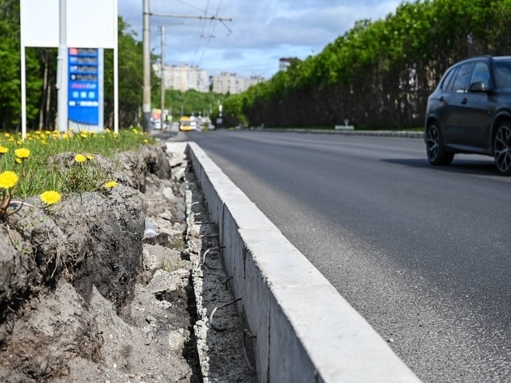 В Мурманске на улице Полярные Зори обновят 1,8 километра дорожного полотна