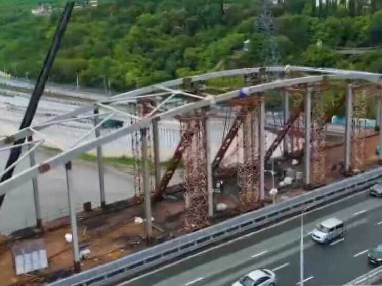 На старый Бельский мост в Уфе вернули арку