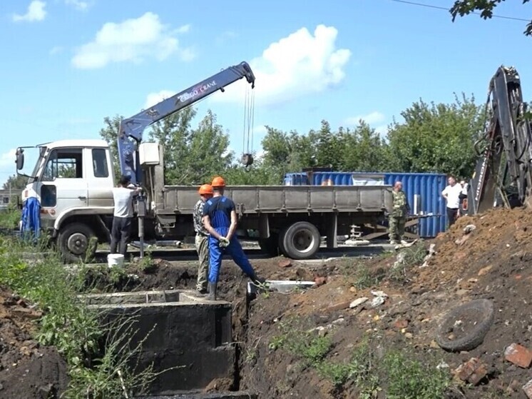 На западе Тамбова заменили почти 200 метров теплосети