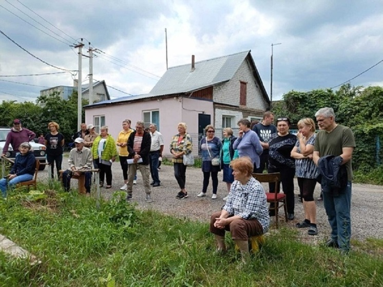 Садоводы поблагодарили депутатов за освещение трассы в Липецкой области