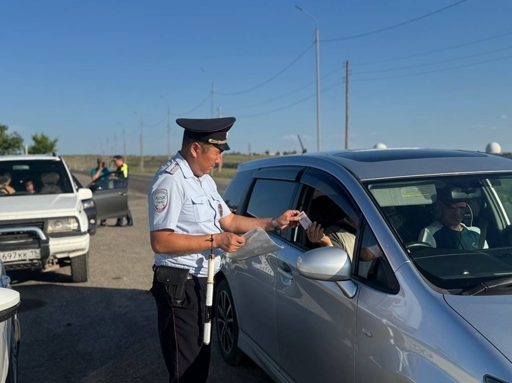 На дорогах Тувы проводятся  «Сплошные проверки»