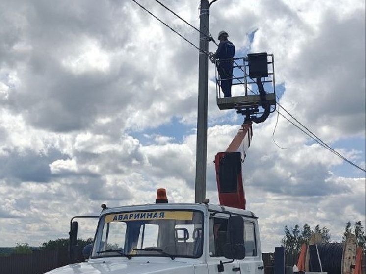Деревня Сторожевое в Большой Туле обзавелась уличным освещением