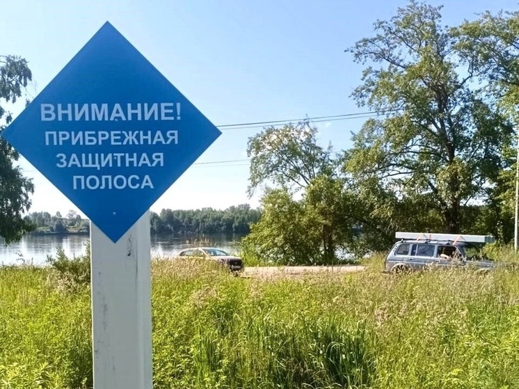 В июле в Ленобласти установят 50 знаков по защите водных объектов