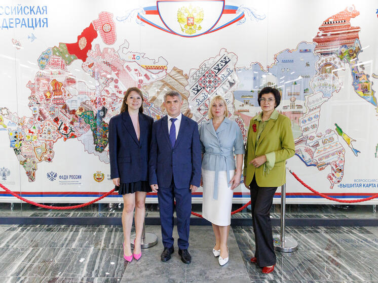 Директор Национального центра «Россия» Наталья Виртуозова посетила Чувашию