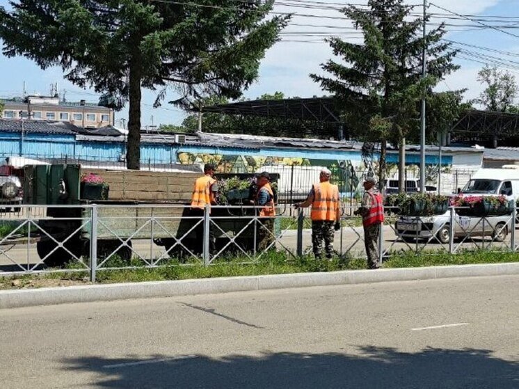 В Биробиджане высадят около 190 тысяч саженцев