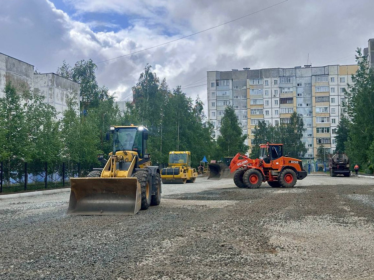 В Сургуте стартовал проект благоустройства дворовых территорий