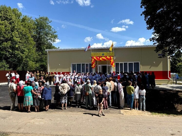 В День республики в деревне Кильдишево открылся новый сельский клуб