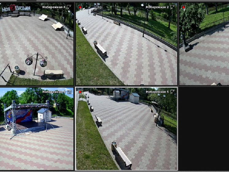 Ростелеком установил камеры видеонаблюдения на набережной в Вязьме