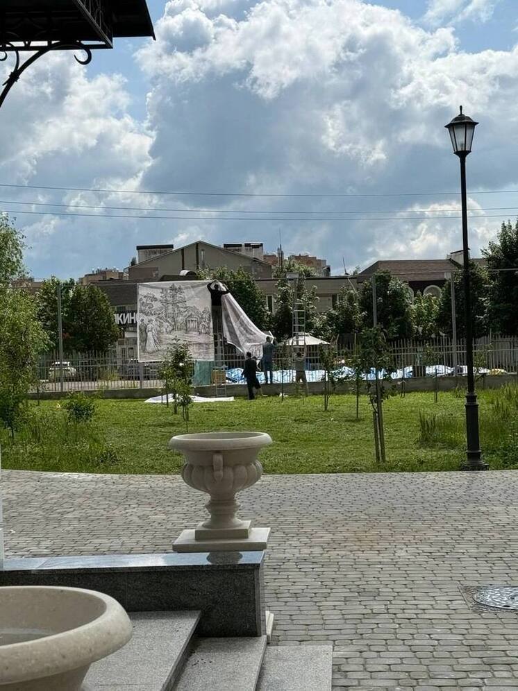 Историю Белкинской усадьбы напишут на огромном полотне
